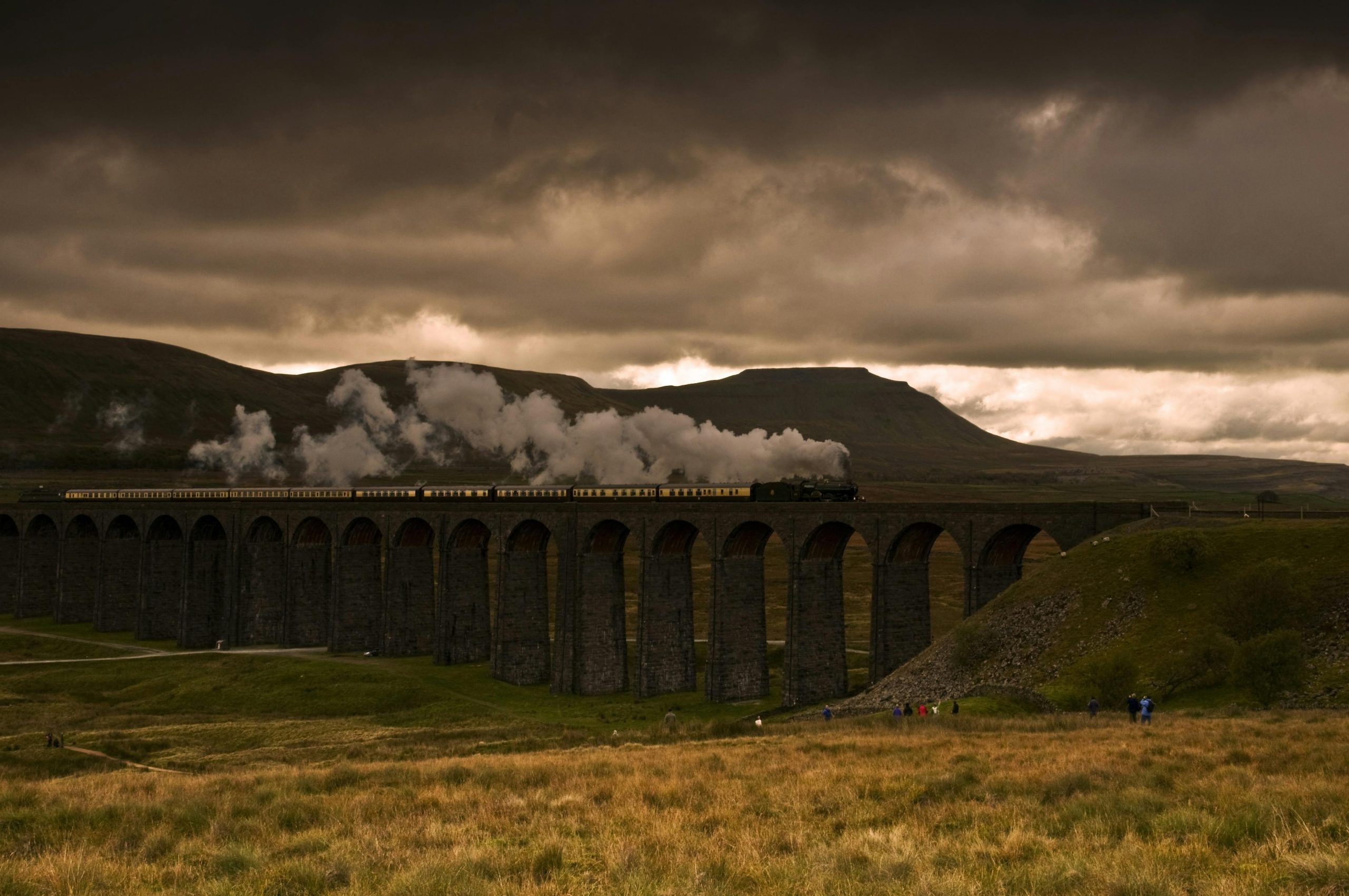 tren y puente